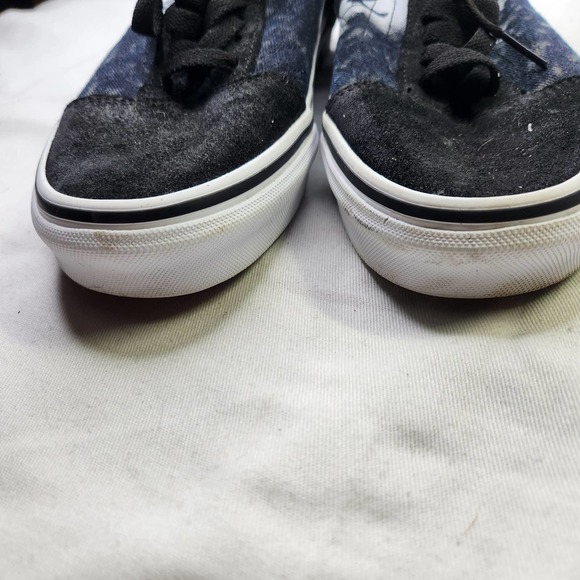 VANS The Exorcist Checkerboard Sneakers Mens Size 8.5 Womens Size 10 Black White - Picture 3 of 14